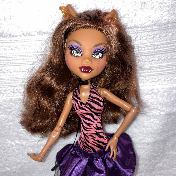Mattel Monster High Clawdeen Wolf Doll Original Ghouls First Wave - Picture 3 of 6